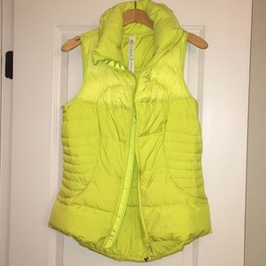 Lulu Lemon green vest